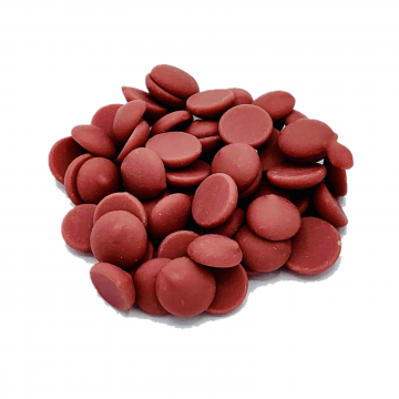 Chocolate belga Rubí rosa...