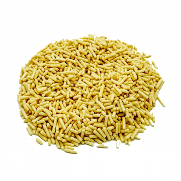 Fideos de chocolate blanco