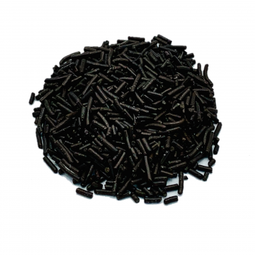 Fideos de chocolate negro