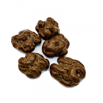 Nueces con chocolate