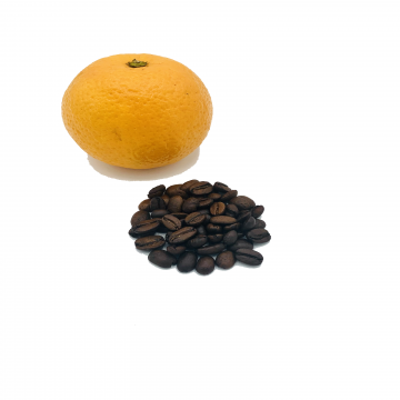 café 100% arábica con naranja y chocolate