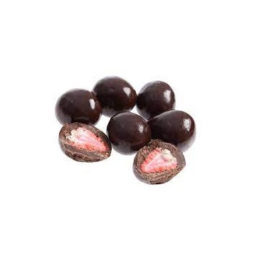 Fresas con Chocolate Negro