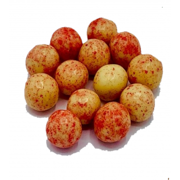 Bolitas de Yogurt y Frambuesa