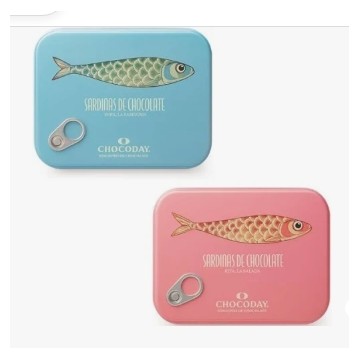 sardinas de chocolate