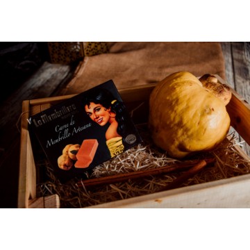 presentación del membrillo de la marca La Membrillera