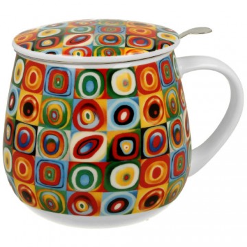 taza Kandinsky con filtro y tapa 0,40l