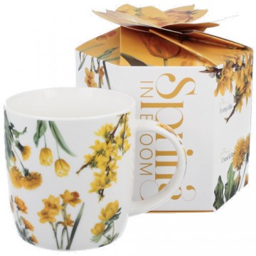 Taza Yellow Flowers