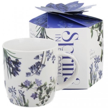 Taza Blue Flowers