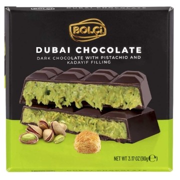 Chocolate Negro estilo Dubai