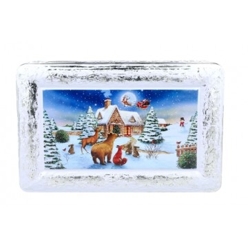 Lata Bombón Cuadro de Navidad
